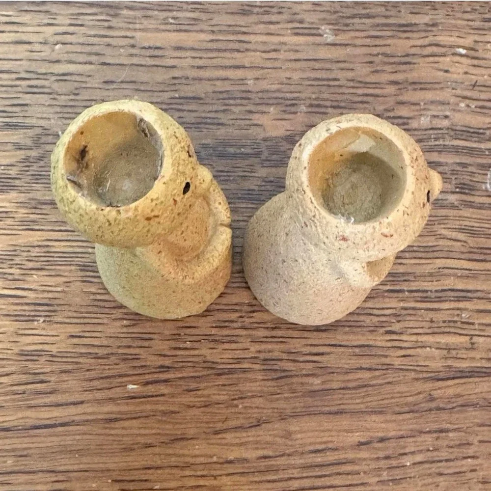 Pair‎ of Resin Taper Candle Holders